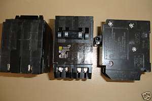 Square D Type HOMT2020250 Quad Plug in Breaker HOMT  