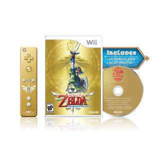 25th Anniversary Wii Zelda Skyward Sword Bundle CD Soundtrack Gold 