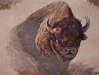 Majestic Buffalo Counted Cross Stitch Pattern  