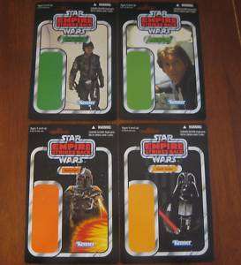 STAR WARS   Comic Con Exclusive figure Card set of 4  