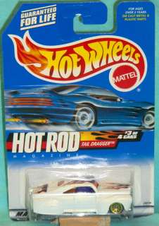 Hot Wheels 2000 #7 TAIL DRAGGER Hot Rod Series #3 of 4  