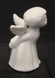 Giftco White Faith Kissing Boy Angel Figurine  