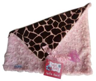  from the softest, highest quality Minky fabric. This binky blanket 