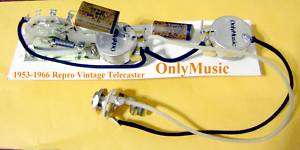 Telecaster Tele repro Vintage wiring harness 1953 1966  
