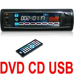 In Dash Car CD DVD Player Touchscreen SD USB AM FM Detachable Panel 