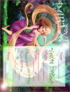 Disney Tangled Party Invitations 30 Pack  