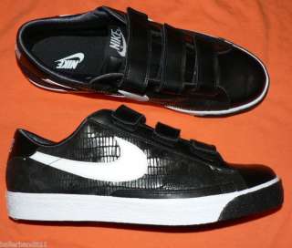 Nike Blazer AC velcro shoes mens sneakers black new  