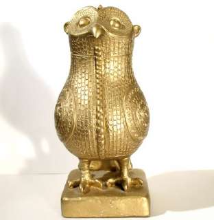 Mid Century AUSTIN Prod EGYPTIAN OWL Statue Sculpture  