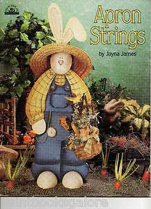 Apron Strings Jayna James Bunnies Bears Hares Cute Decorative Painting 