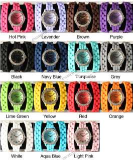 Pick 3 Wholesale Silicone Wrap Around Fashion Watches   LDT10326 