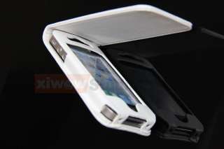 New White Leather Skin Case Pouch Cover For iPhone 4 4G 4GS  