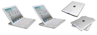   Aluminium Bluetooth Keyboard Cover Case Stand for Apple iPad 2  