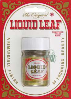 Original Liquid Leaf Gold Gilding Paint 35ml BRASS  