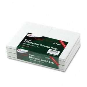  Ampad 21731   Envirotec Recycled Scratch Pad Notebook 