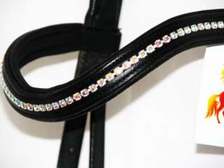 FSS CURVE SHAPE SWING Crystal Bling GERMAN Browband MADE WITH 
