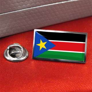 South Sudan Flag Lapel Pin Badge  