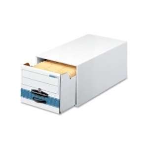  Bankers Box Storage Drawer   White And Blue   FEL00306 