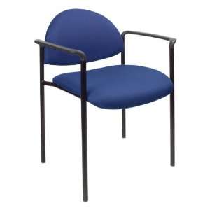  Boss Diamond Stacking Chair with Arm