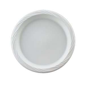 Huhtamaki 82206 6 Chinet Popular Choice White Light Weight Plastic 
