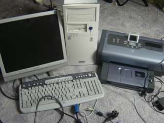 pc Maxdata Intel Pentium 4 D1 HT 2X 2800 GHZ ,monitor,d in 