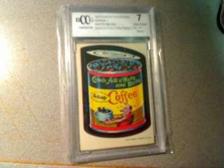 1973 WACKY PACKAGES SERIES 1 CHOCK FULL ONUTS/BCCG 7  