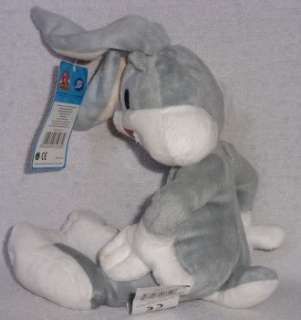 BUGS BUNNY Toy / Teddy ~ Large ~ Looney Tunes ~ Warner Bros With Tag 