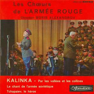   .CHOEURS ARMÉE ROUGE   Kalinka (VI 217)