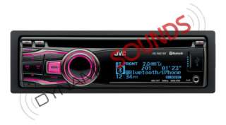 JVC KD R821BT CD  Car Stereo Built in Bluetooth Handsfree Front USB 