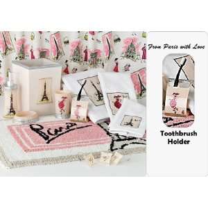  Sherry Kline From Paris with Love Toothbrush Holder 