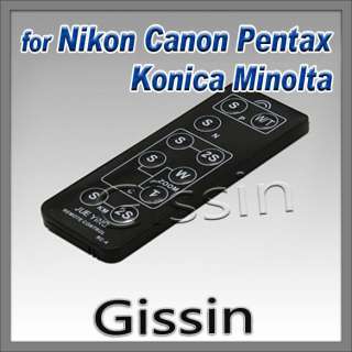   for IR Remote Control for Nikon/Canon/Pentax/Konica/Minolta SLR