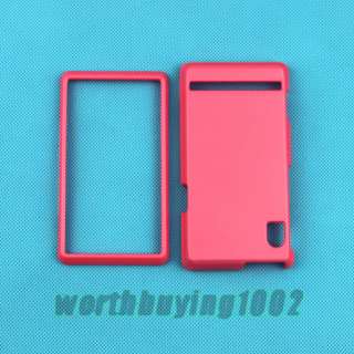 Pink Hard Case for MOTOROLA A855 Droid A853 Milestone  
