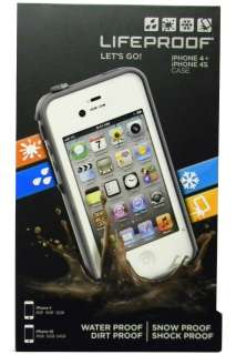 Lifeproof iPhone 4 4S Case Life Proof Generation 2 White In Retail Box 