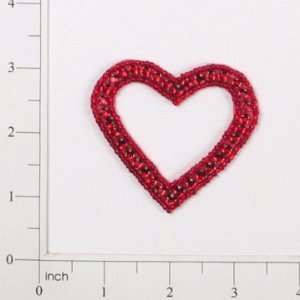 Jewel Heart Applique Arts, Crafts & Sewing