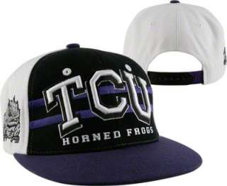 TCU Horned Frogs Supersonic Adjustable Snapback Hat 