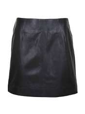 Black Caisa Leather Mini Skirt by Designers Remix   Black   Buy Skirts 