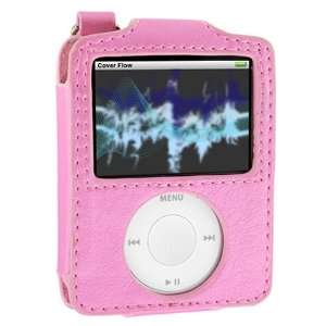  Apple iPod Nano 3rd Generation 4GB 8GB Forza Baby Pink Leather Case 