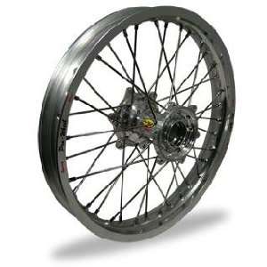   MX Rear Wheel Set   18x2.15   Silver Rim/Silver Hub 24 42811 HUB/RIM