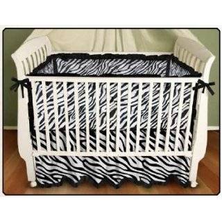  Funky Zebra Fitted Crib Sheet for Baby and Toddler Bedding 