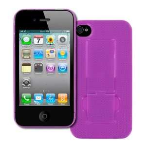  EMPIRE Apple iPhone 4 / 4S Hot Pink Kickstand Design Hard 