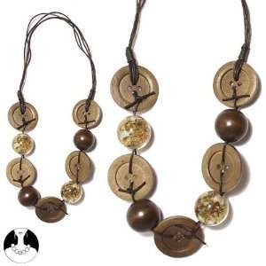  Necklace Long Necklace Wood Winter Women Global Tribe Fashion Jewelry