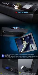   *US STOCK* Eonon 15 LCD Car Flip Down Overhead Swivel DVD Player IR