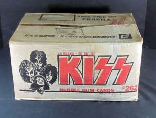 1978 Donruss KISS 1st Series Trading Card Case 16 Boxes RARE  