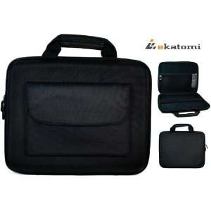 Black Laptop Bag for 12.1 HP EliteBook LJ495UA Netbook + An Ekatomi 