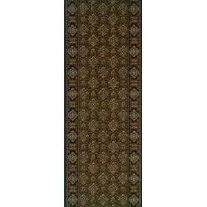   Rug Claude Runner, Midnight, 2 Foot 7 Inch by 15 Foot Home