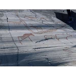  Rock Carvings Between 2000 and 6000 Years Old on Ice 