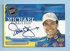 Michael Waltrip Autograph NASCAR card 1997  
