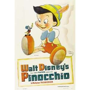    Pinocchio (1940) 27 x 40 Movie Poster Style A