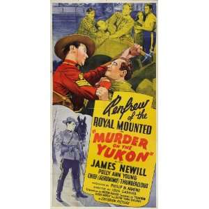 Murder on the Yukon (1940) 27 x 40 Movie Poster Style A  