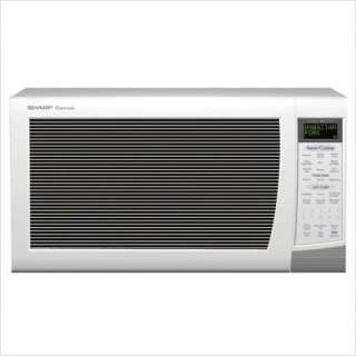 Sharp R530EWT Countertop Microwave in White 074000639645  