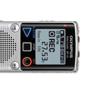 Olympus DP 10 DP10 Digital Voice Recorder 142641 Silver  